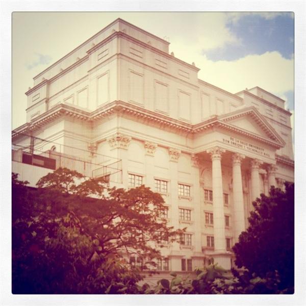 Beautiful architecture of the host university – De La Salle University