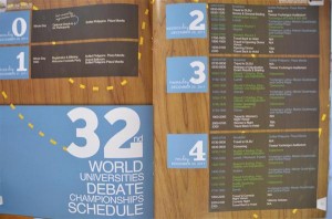 Our packed daily schedules