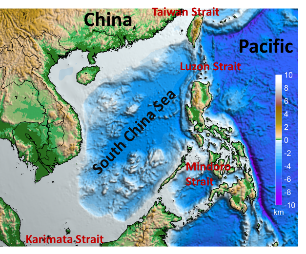 南海地理位置