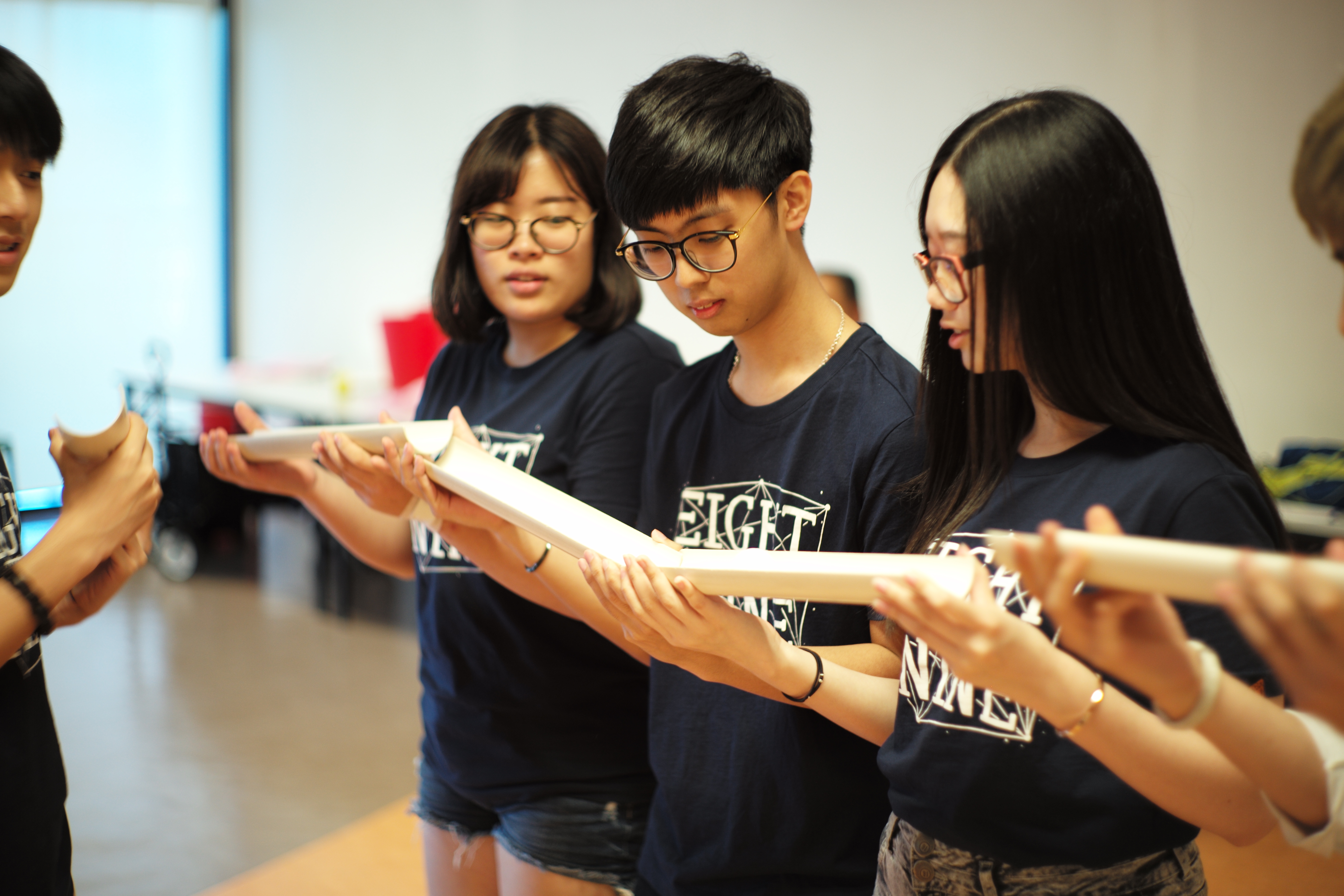  SUG mentors receive training on how to coach their juniors.
