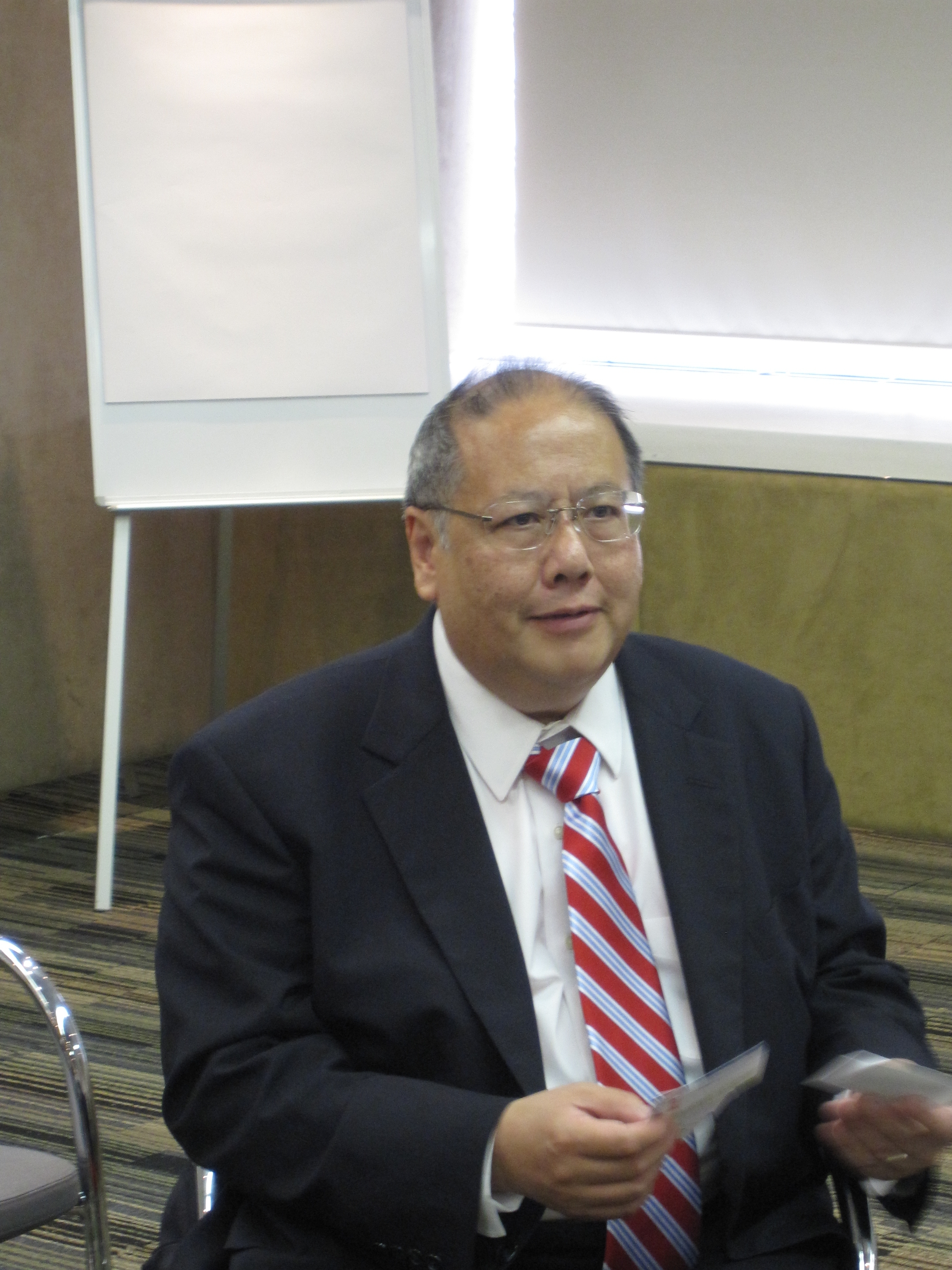 Prof James Z Lee outlining the School’s vision and plans	