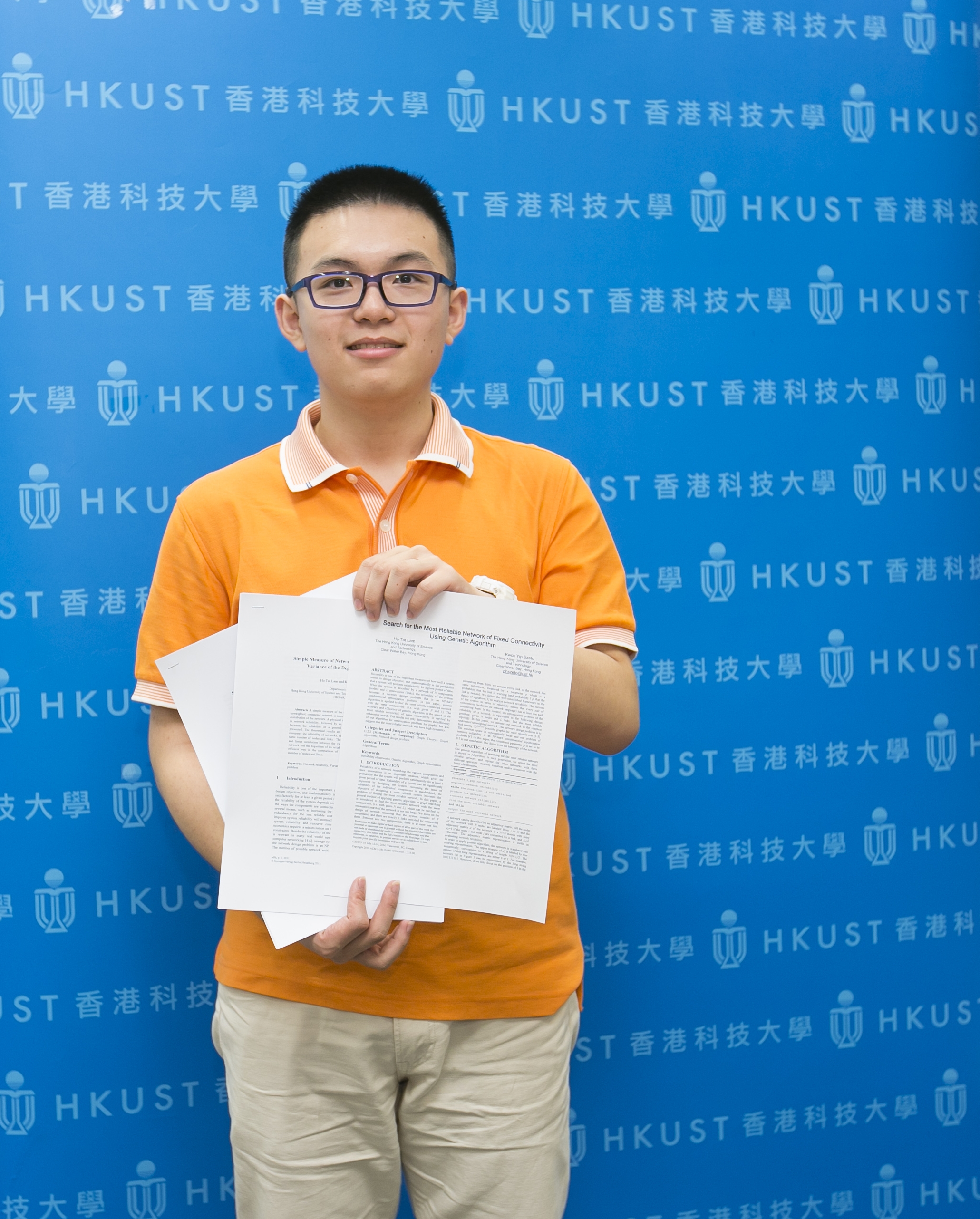  物理學系學生林顥達將到波蘭及加拿大出席國際會議，發表嶄新「網絡可靠性」理論。