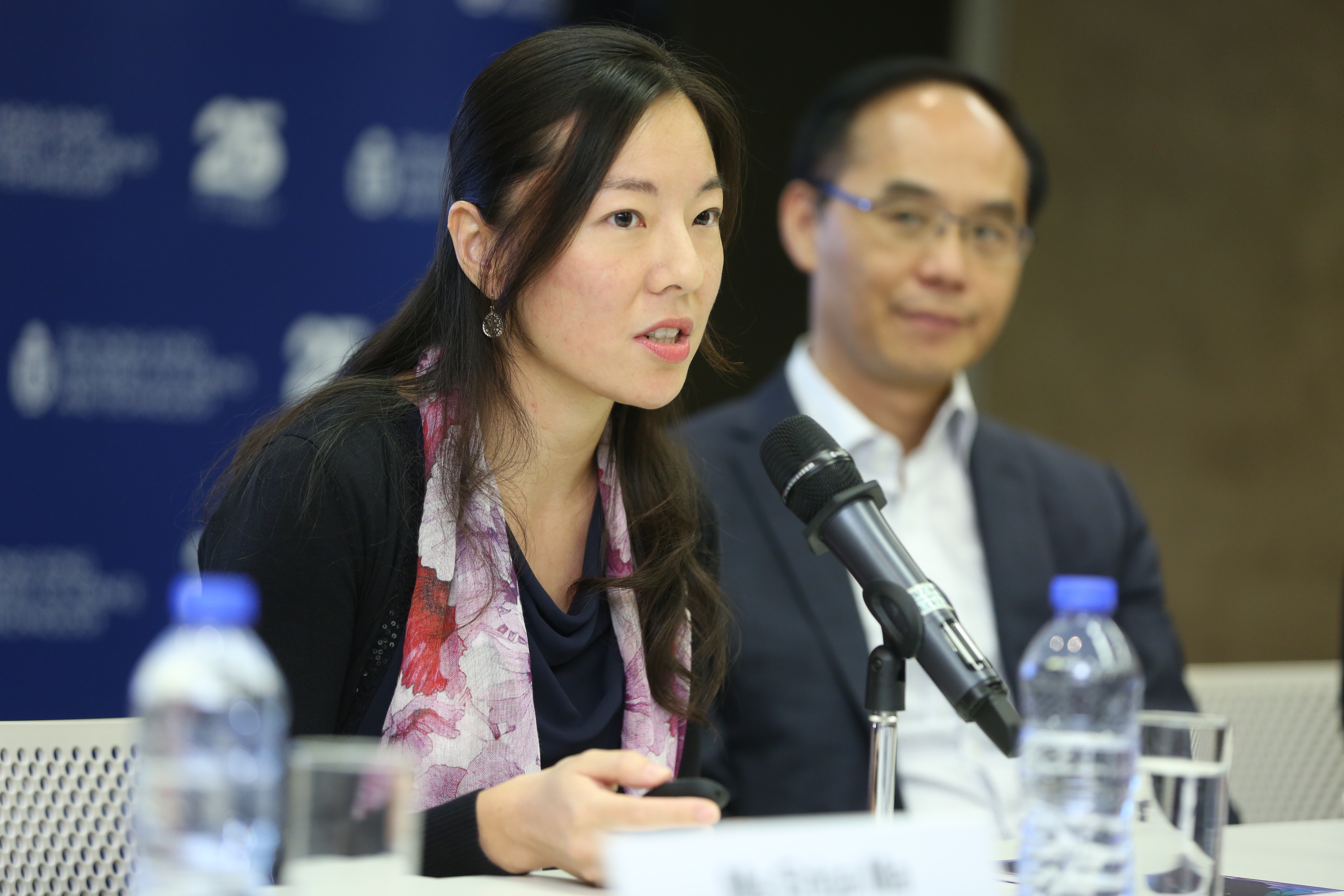  邵梅儀教授解釋首屆HeadStart卓越領先計劃的內容