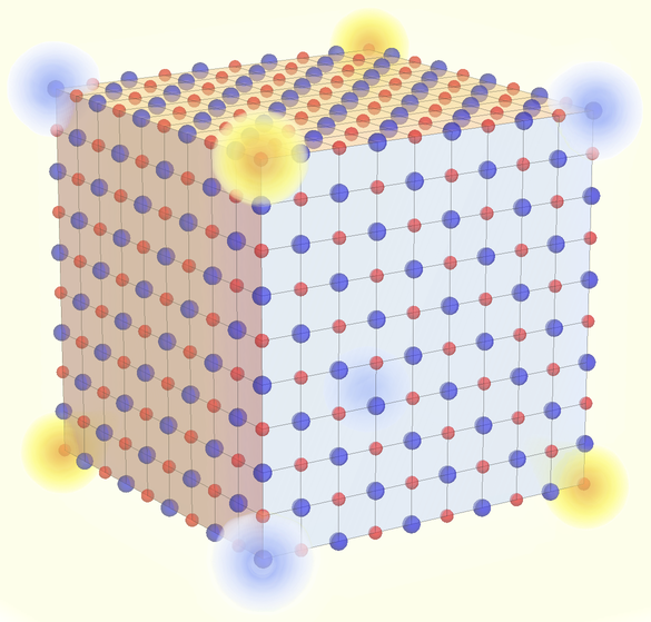 The crystal structure and emergent fractional corner charges of table salt