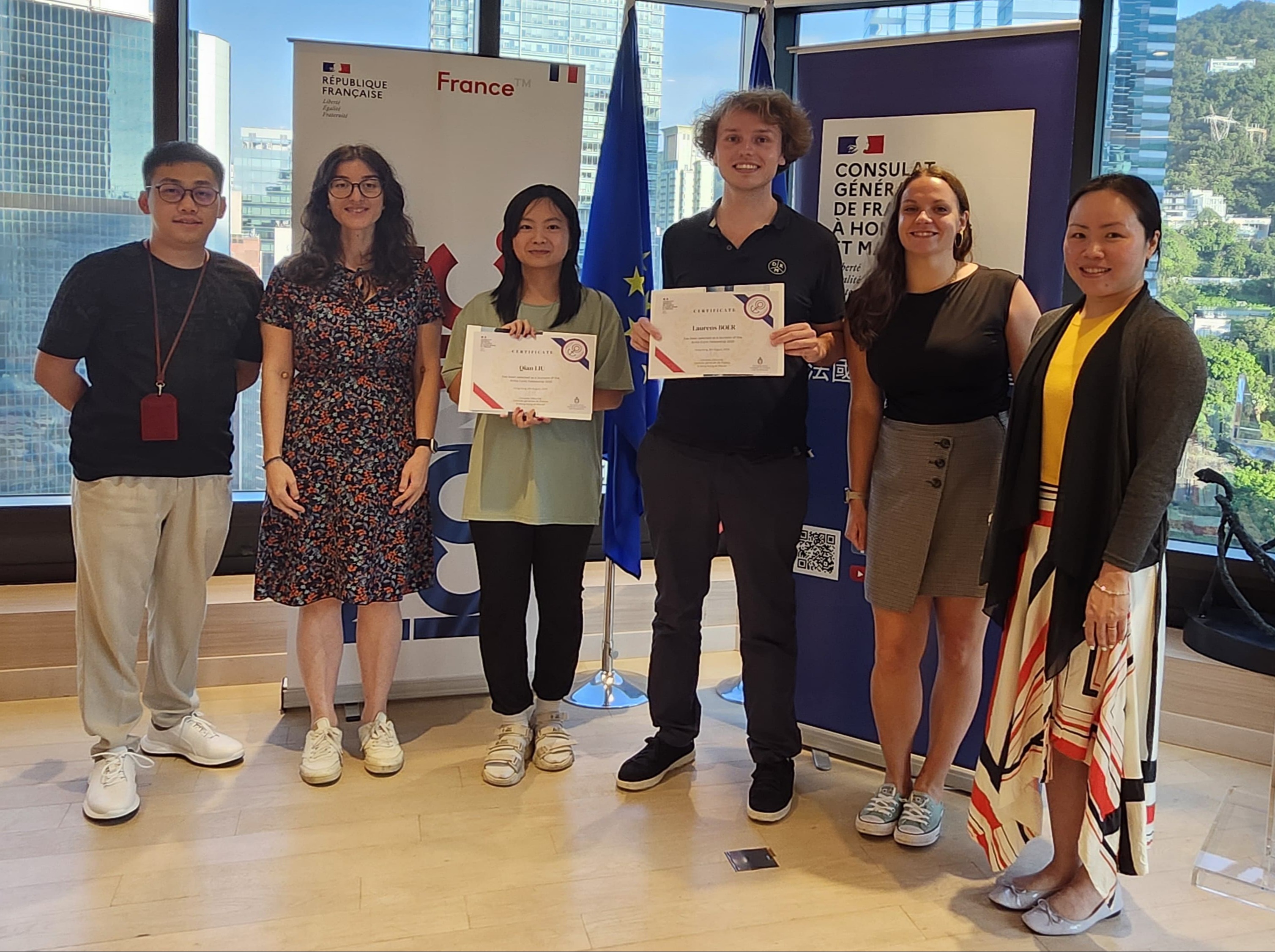 The Anita Conti Sustainable Innovation Fellowship 2025 result announcement ceremony in partnership with Consulate General of France in Hong Kong and Macau.