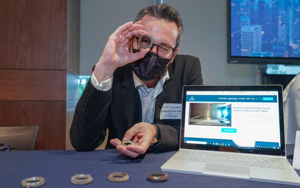 科大博士畢業生Alexandru Tiliță有份成立初創企業3DK Tech。