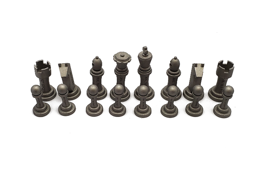 Alex的金屬3D打印技術可應用於各行各業，包括製造休閒產品。