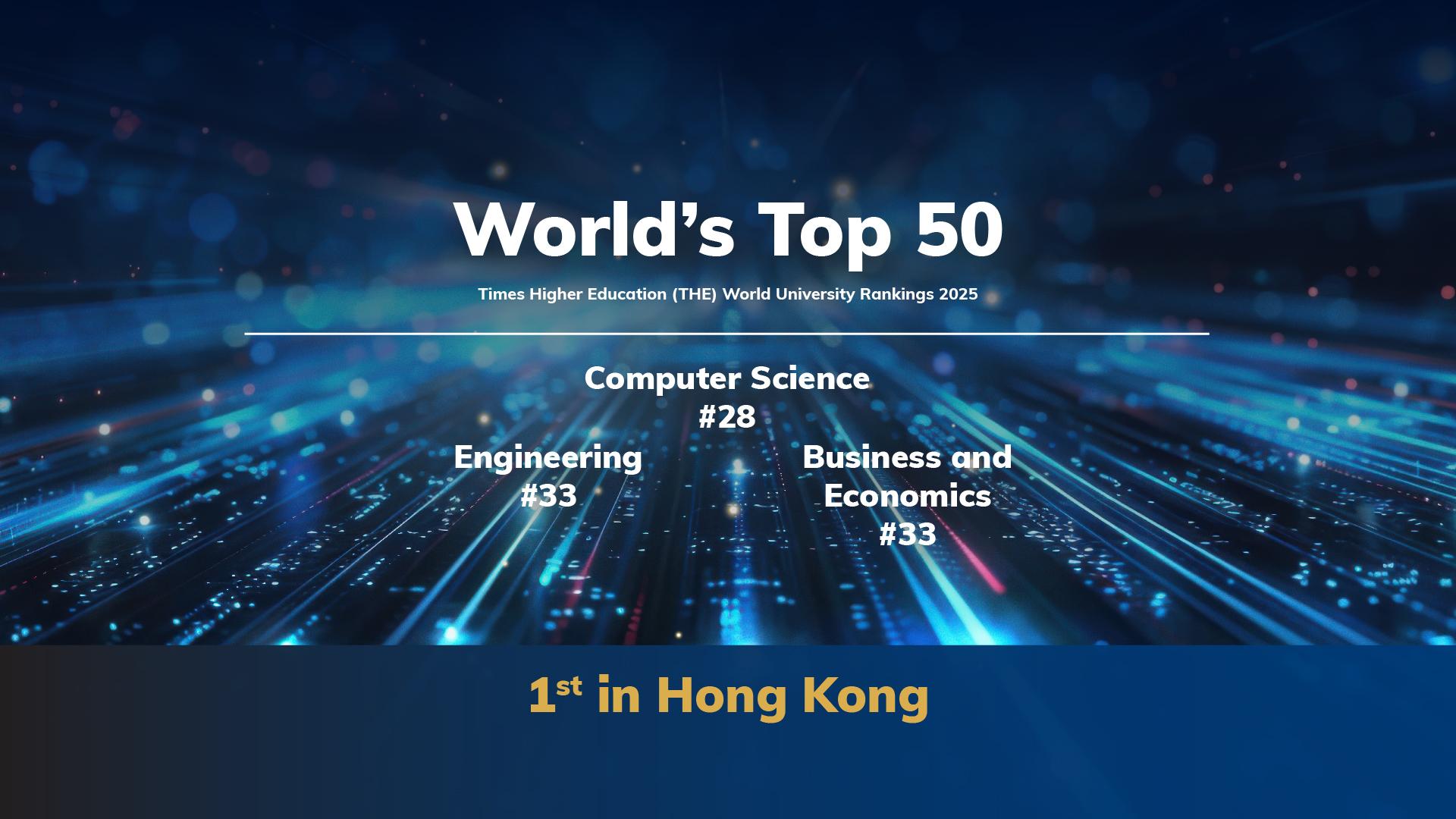Times Higher Education (THE) World University Rankings 2025