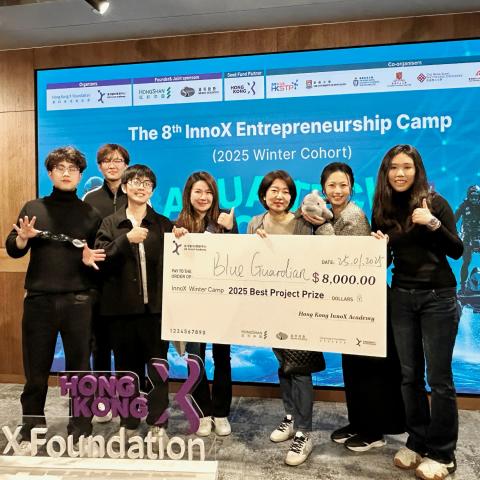 Blue Guardian - Fiona FENG Shiqi (ISD UG Year 2), Tippi HUANG Qiqi (ISD PhD Year 1)